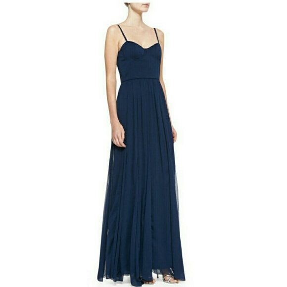 Alice + Olivia | Dresses | Alice Olivia Blue Pierce Bustier Maxi Dress | Poshmark Alice + Olivia | Dresses | Alice Olivia Blue Pierce Bustier Maxi Dress | Poshmark