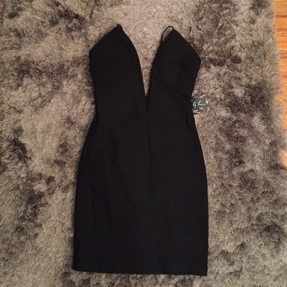 Nasty Gal NWT short black dress