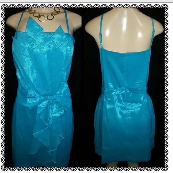Aqua Cocktail plus size dress 1x 2x 3x