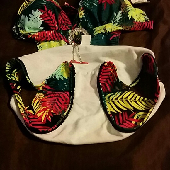 Apollo Colorful Palm Tree Swimwear - Picture 2 of 3