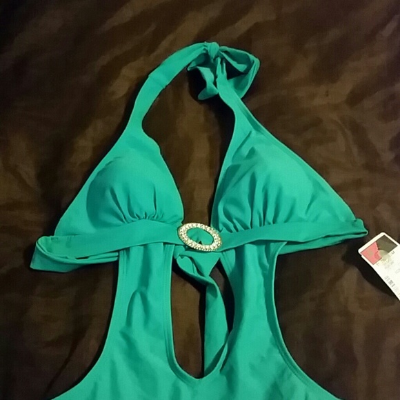 Apollo Teal Swimwear - Picture 2 of 3