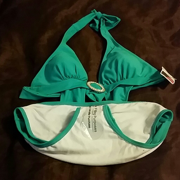 Apollo Teal Swimwear - Picture 3 of 3