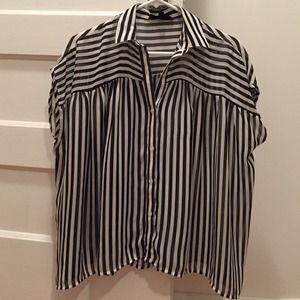 Loose-fitting, see through blouse by Elodie