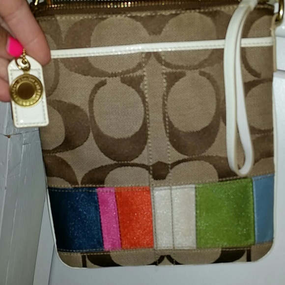 Coach side purse