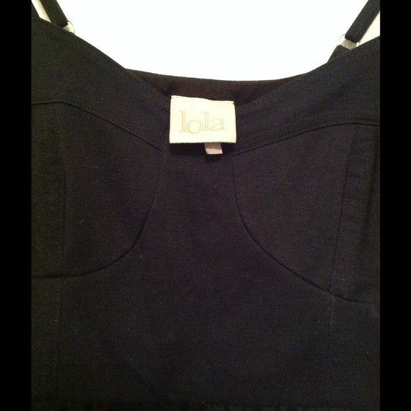 Dark navy blue dress - Picture 3 of 5