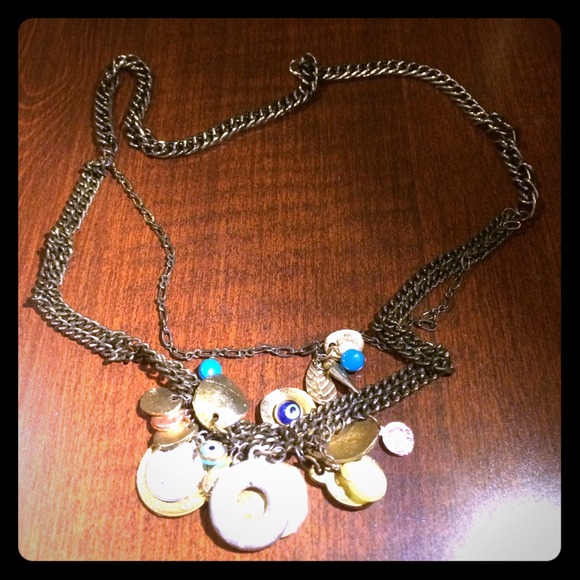 Anthropologie two chain necklace