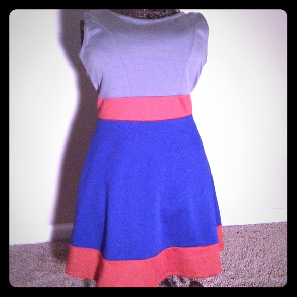 color block dress