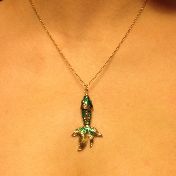 Coy fish necklace
