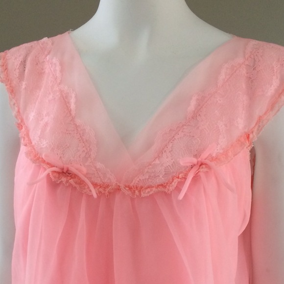 Vintage Babydoll Nightie Lingerie - Picture 2 of 5