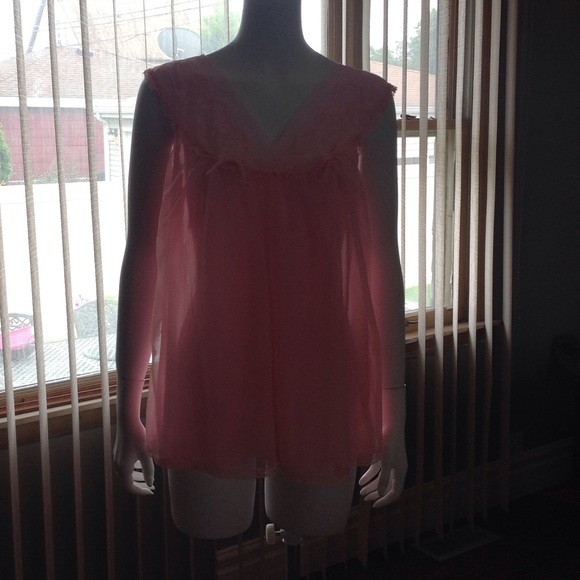 Vintage Babydoll Nightie Lingerie - Picture 3 of 5