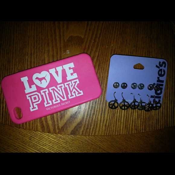Just the Pink iphone 5 case.