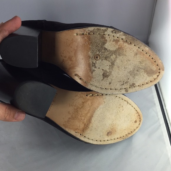 Rag & bone auth blogger Newbury black boots Sz 8 - Picture 3 of 4