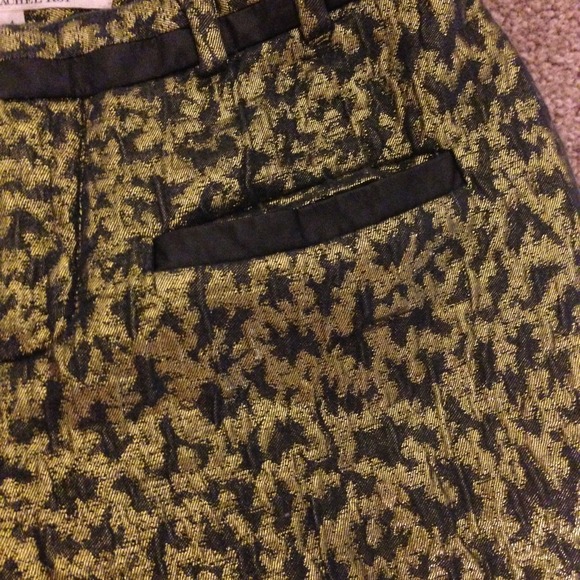 RACHEL Rachel Roy Metallic Brocade Pants - Picture 3 of 4