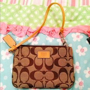 Coach wristlet