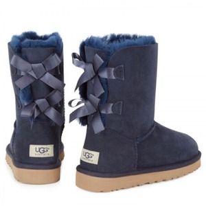Ugg Bailey Bow Navy Ugg Bailey Bow Navy