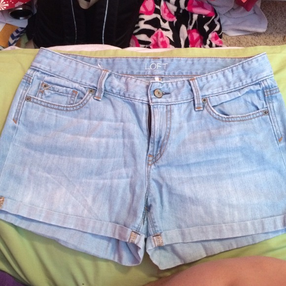 Ann Taylor Loft denim shorts