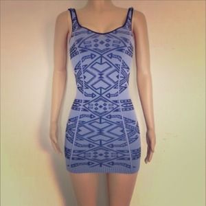 Free People Intimately Bodycon Tribal Dress