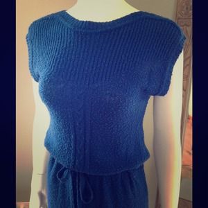 80s Vintage Sweater Dress