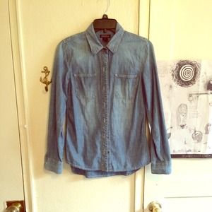 Lucky Brand Chambray/Jean Shirt