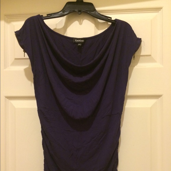 SOLD Purple Bebe shirt
