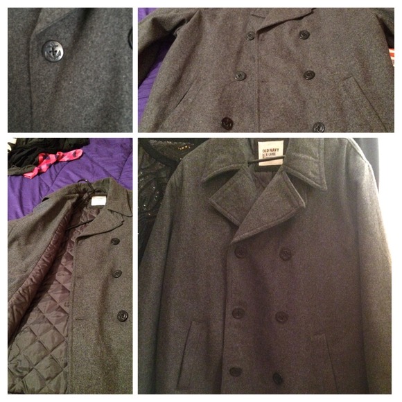 Men Pea Coat