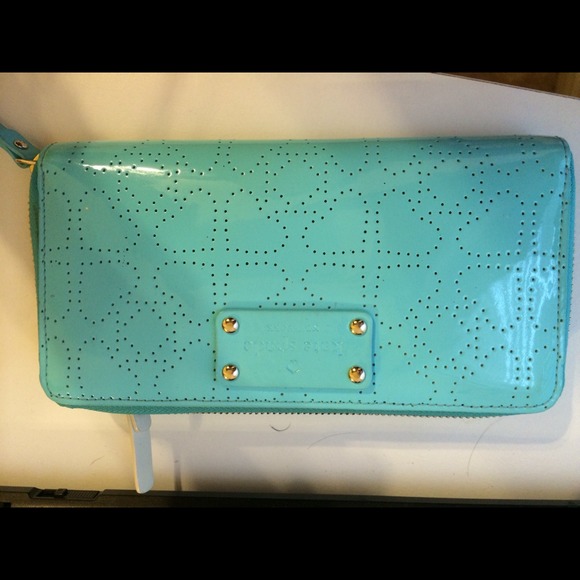 kate spade Handbags - Kate Spade long wallet Blue