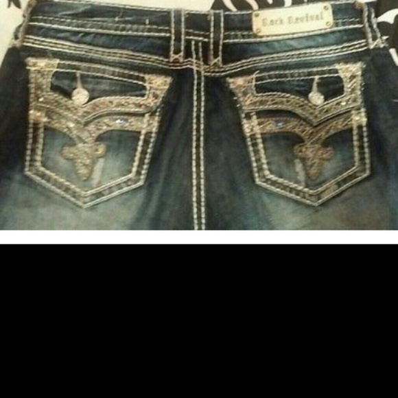 Rock revivals size 29 easy boot cut jeans