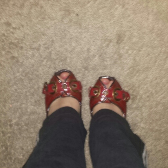 Naughty Monkey chunky heels