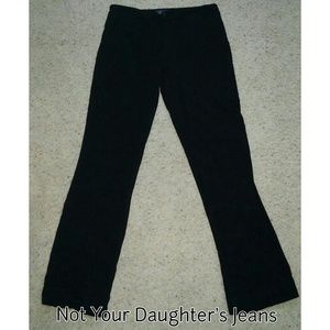 Not Your Daughter's jeans brand black trousers.