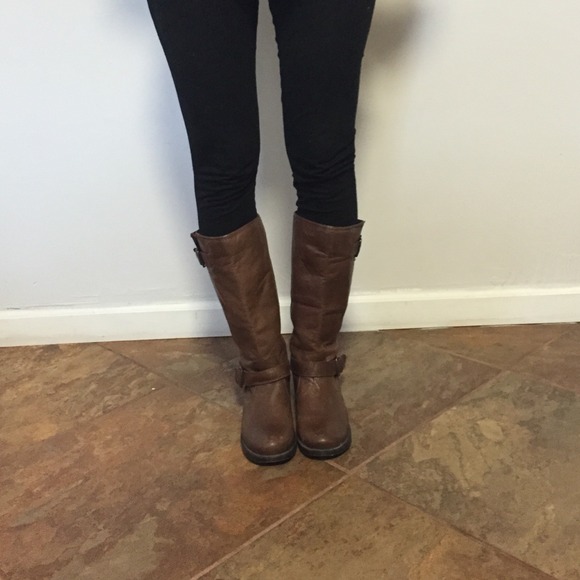 Aldo brown leather