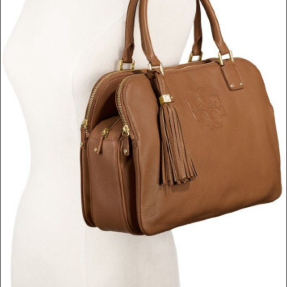 SOLD! NWOT *TORY BURCH* Triple Zip Thea Satchel, - Picture 4 of 4