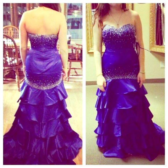 Purple Prom dress