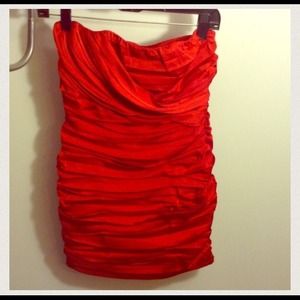 ❌🚫SOLD🚫❌ express red dress