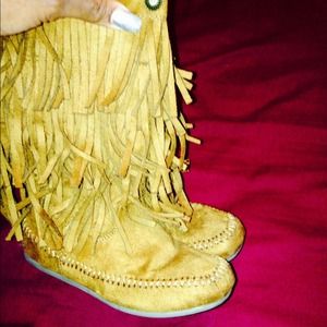 Kids Fringe boots