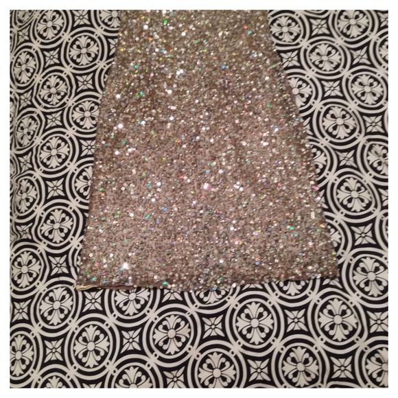 Silver sequin beaded dress - Picture 4 of 4