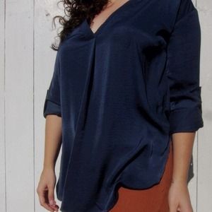 Long Sleeved V Neck Top