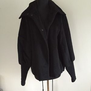 TOPSHOP black coat TOPSHOP black coat