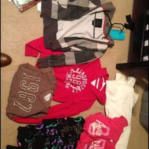 Fox racing and Aeropostale hoodies !