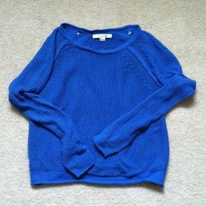 Blue Knit Sweater