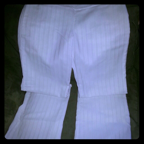 White dress pants