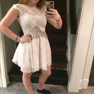 White Lace Dress