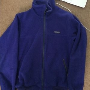 Purple Vintage Patagonia Zip Up Sweater size small