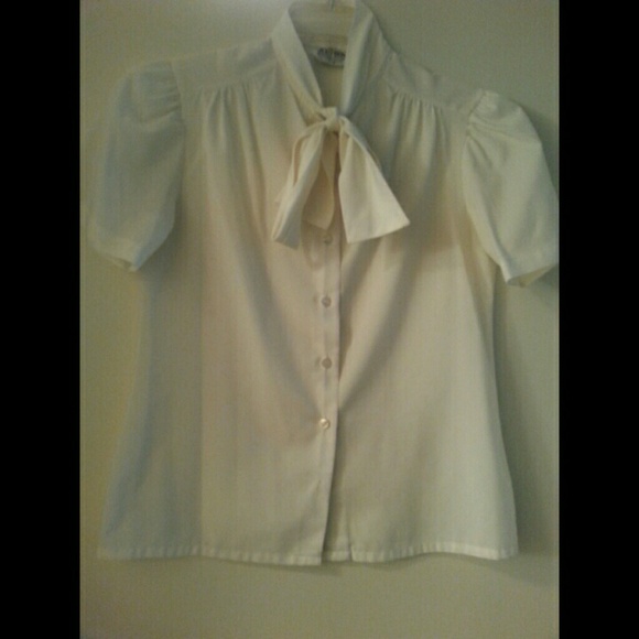 *SOLD*Bow Tie Blouse