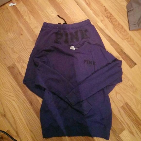 Sweat pants and top
