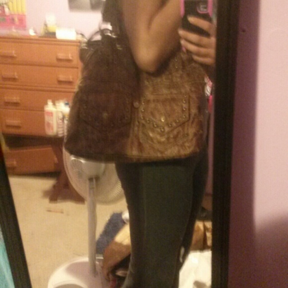 Brown purse