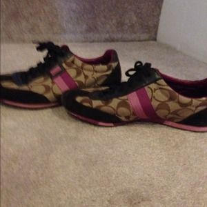 Used coach shoes