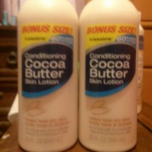 2 XXL bottles of coco butter lotion
