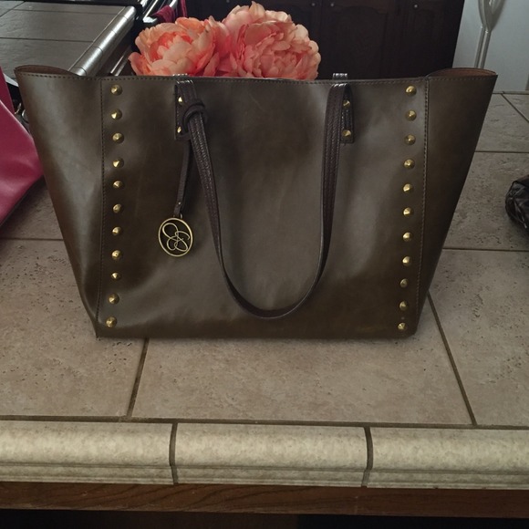 Olive green Jessica Simpson tote