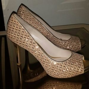 Beautiful Gold Heels