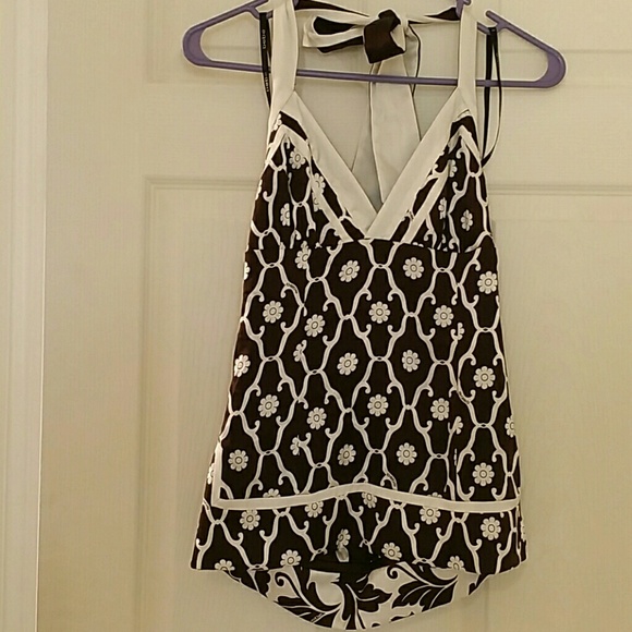 Very pretty Bebe reversible halter top xs
